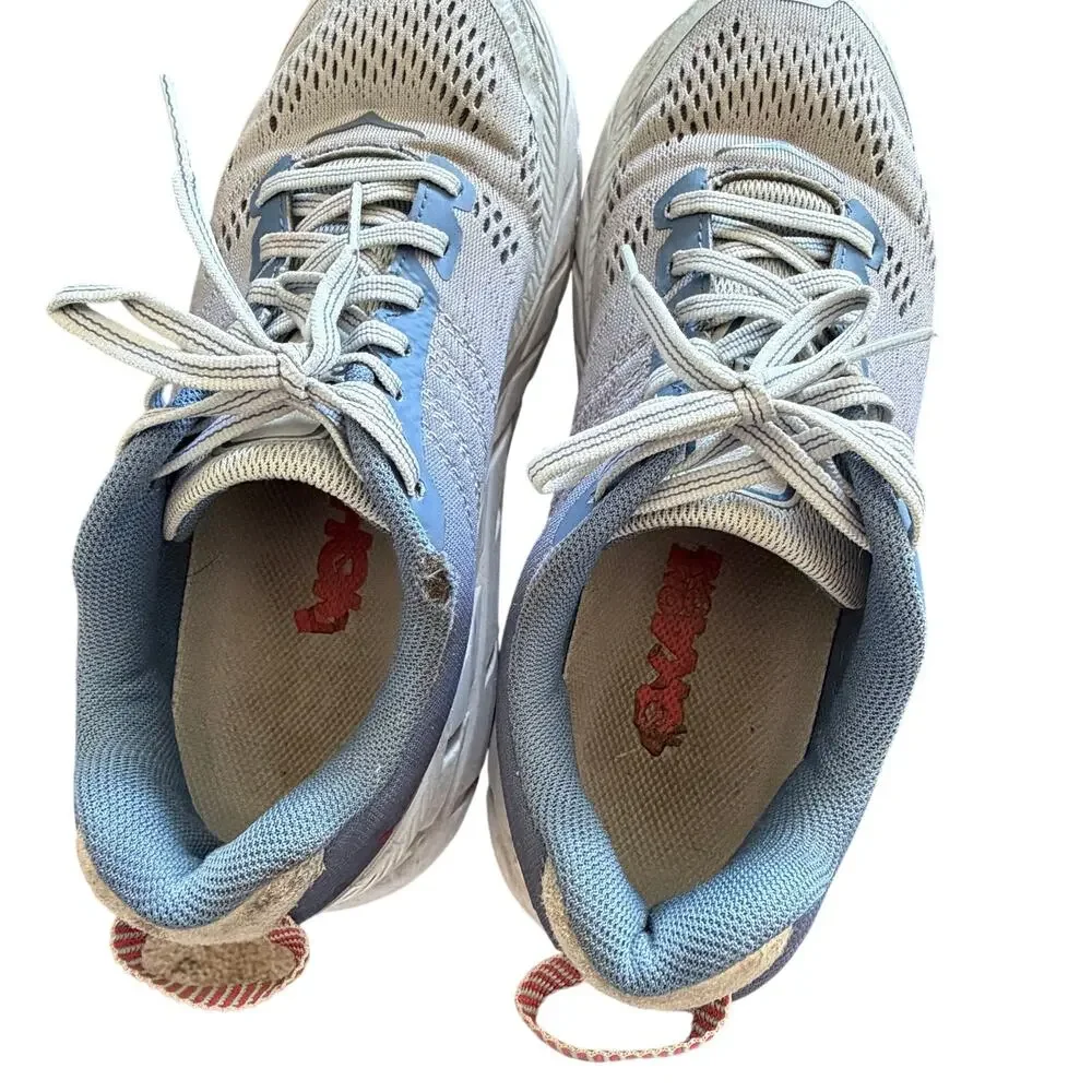 Hoka One One W Clifton 6 Plein Air/Moonlight Blue sz 7 running walking PAMB